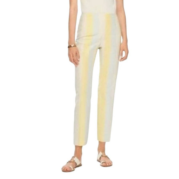 Tory Burch Pants - Tory Burch pants pastel striped linen